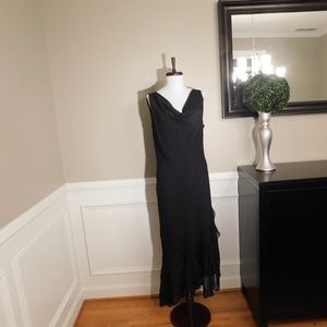 Black Asymmetrical Dress - 1X - BRAND NEW
